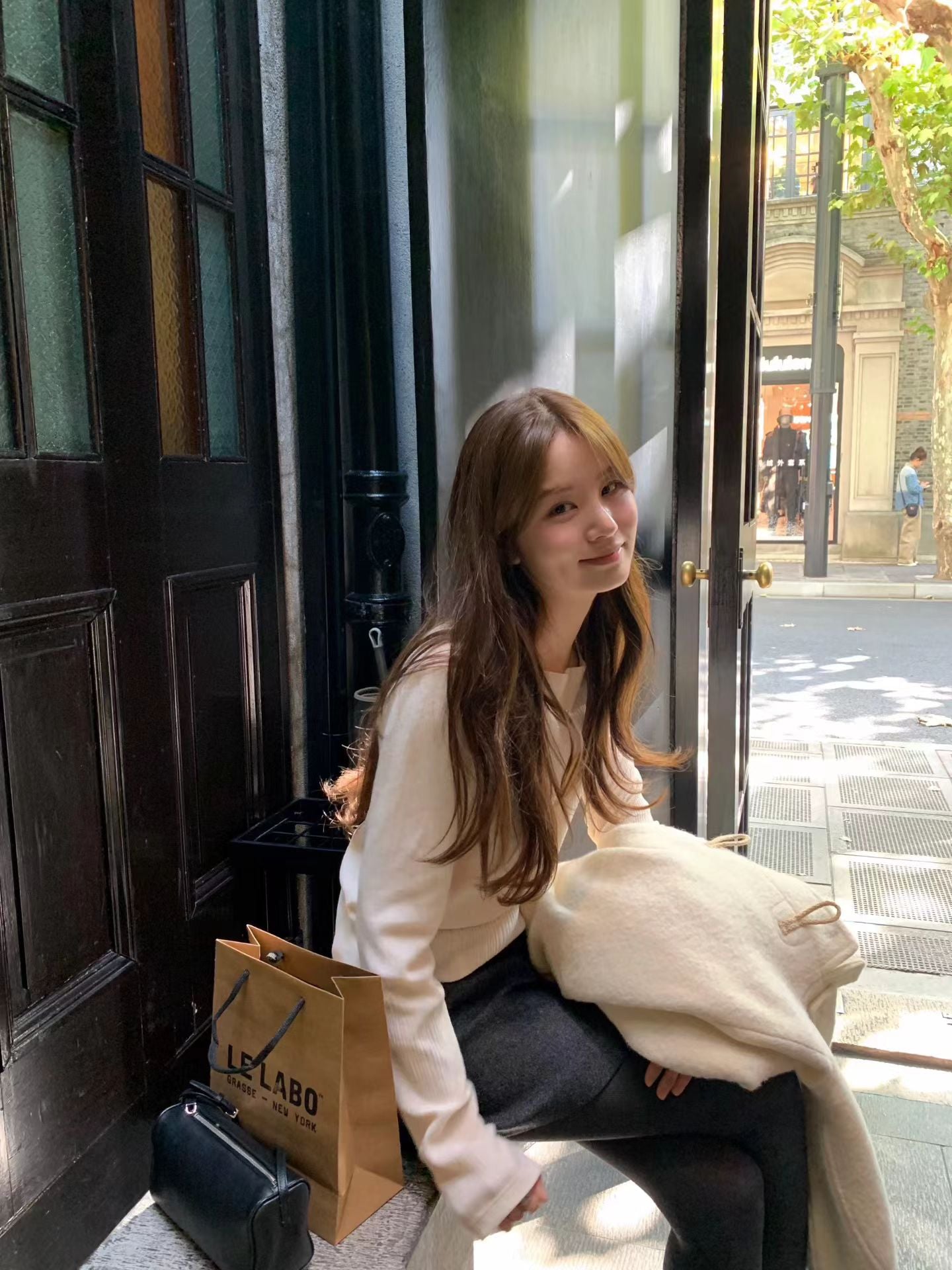 Ounce pleats boat nack T-2col