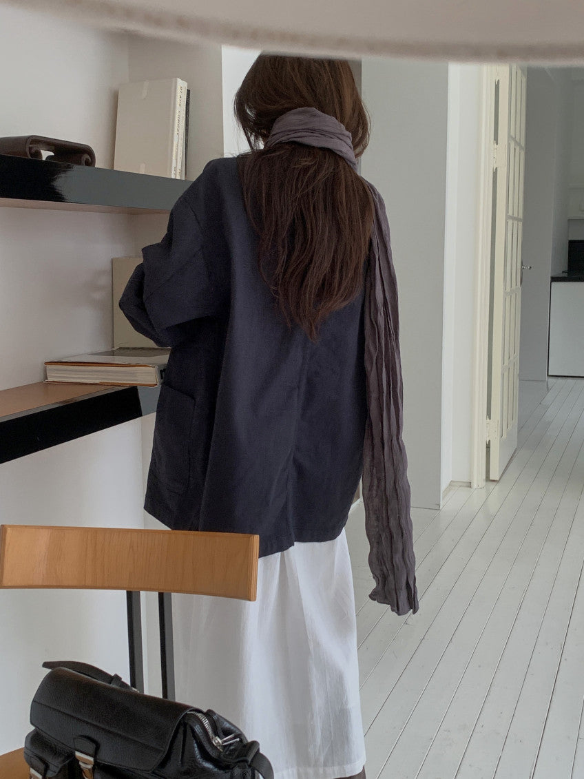 Art denim jacket-3col