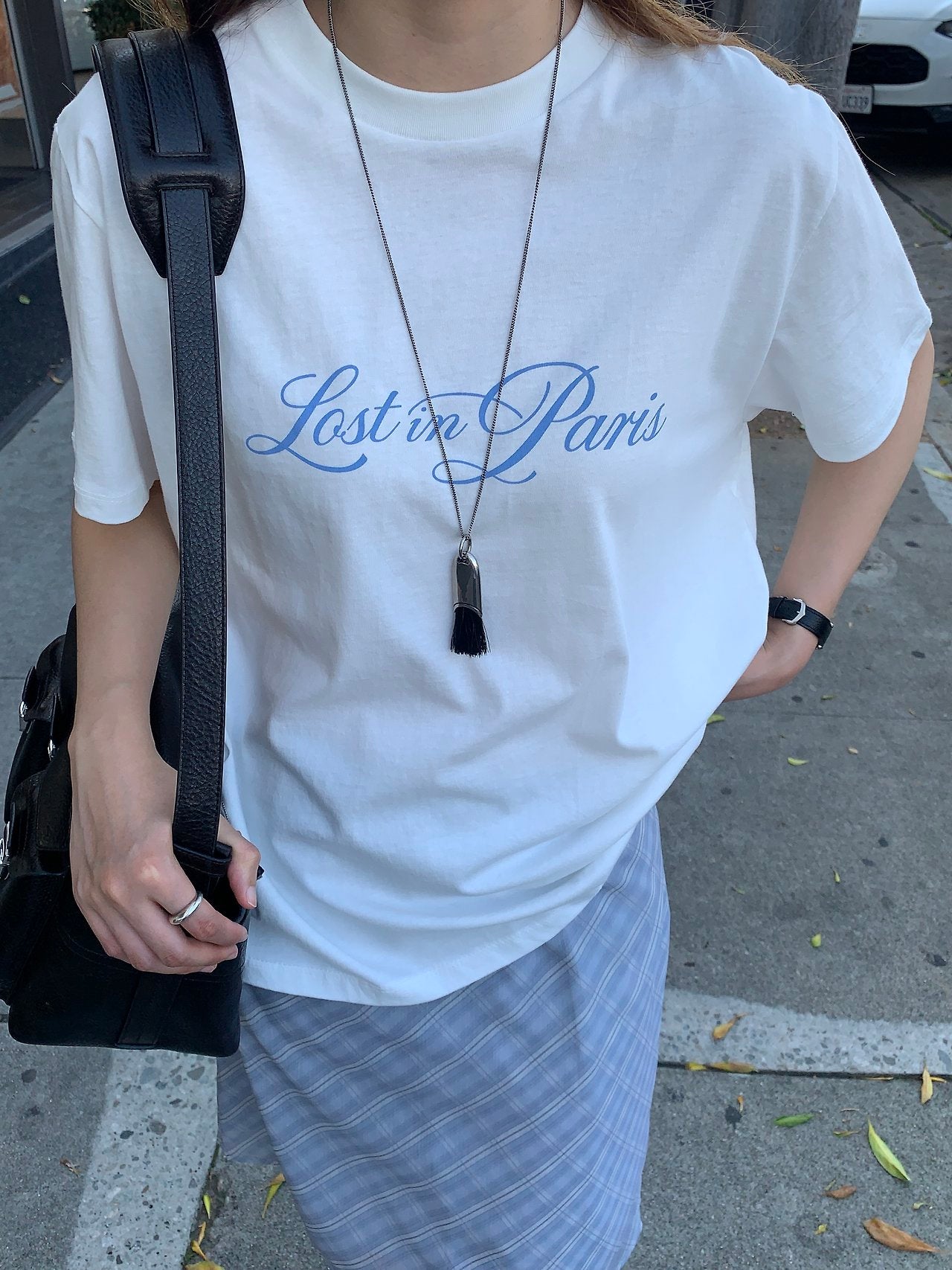 Lost in paris box fit T-3col