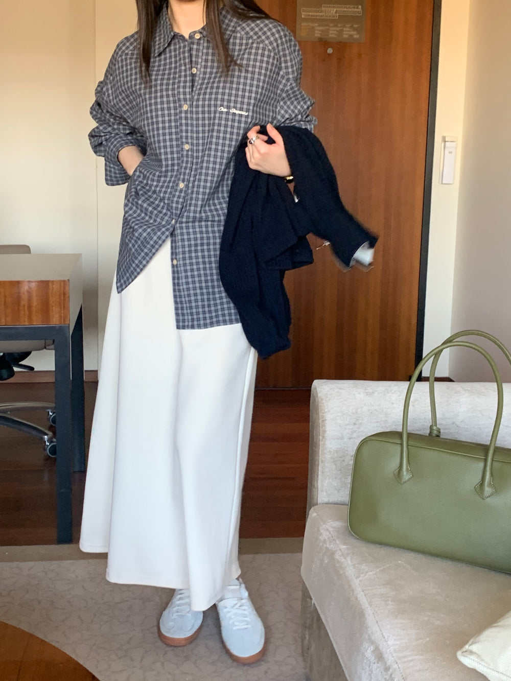 Macaron banding skirt-4col