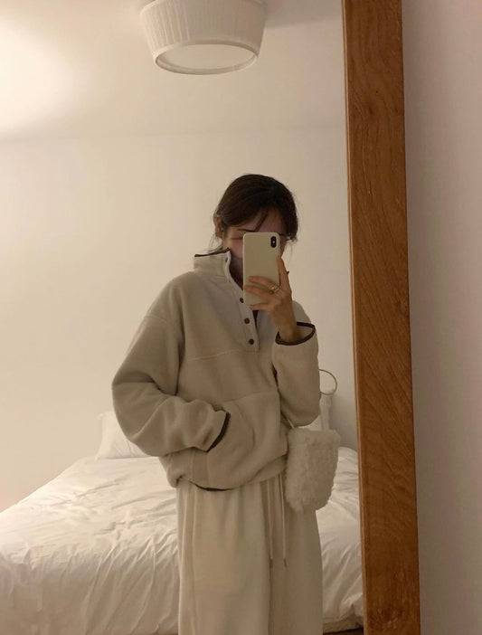 liter snow fleece high neck MTM-3col