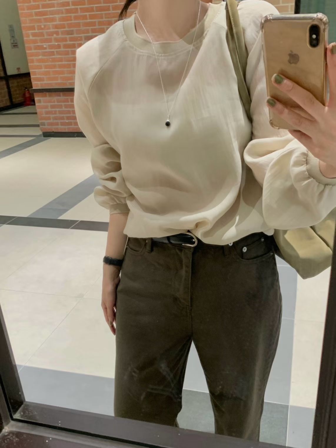 Half blouse string MTM-3col