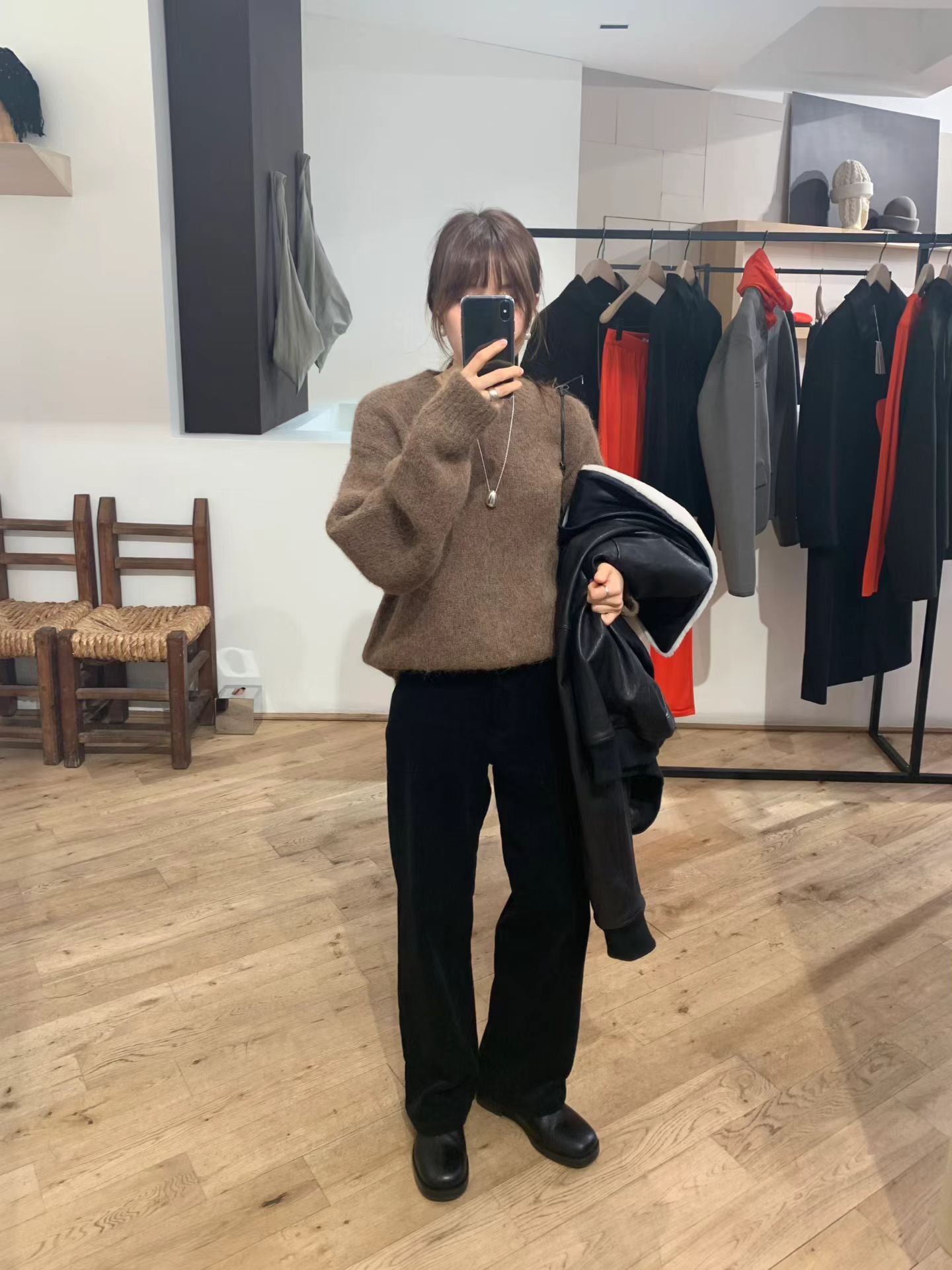 Ounce gimo corduroy pants-4col