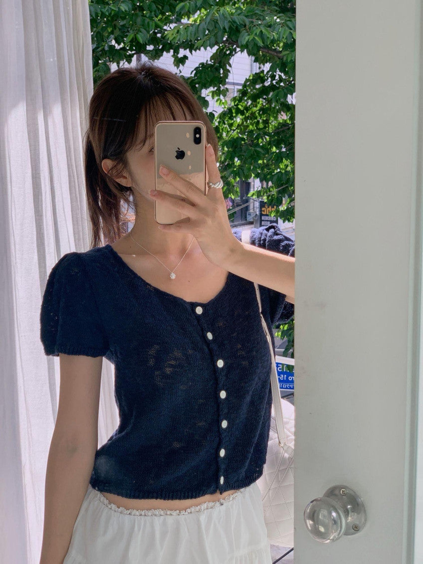 Milky cardigan-4col