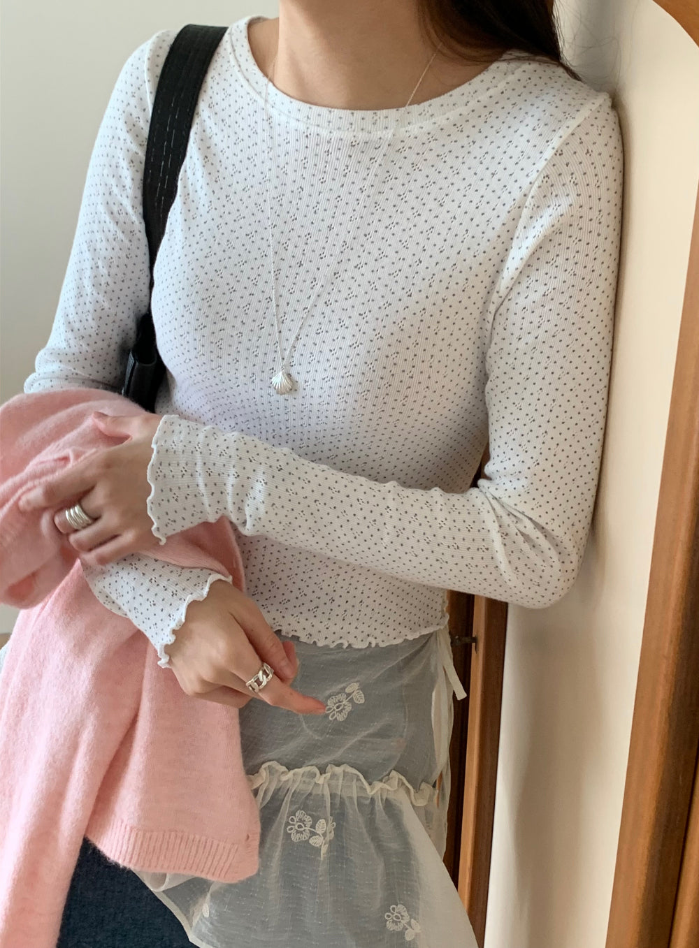 Misty Layered skirt-2col