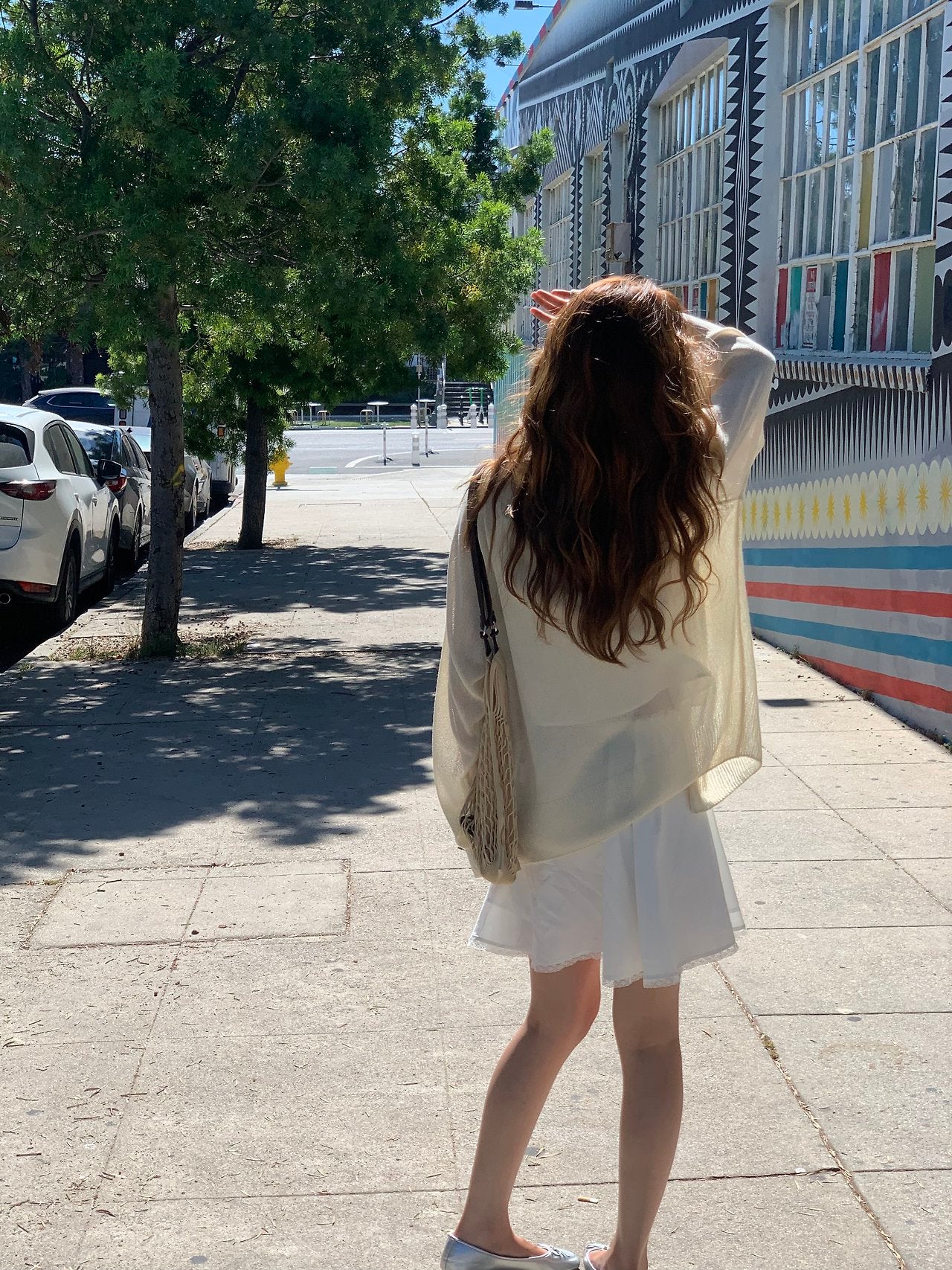 cream即納 Vera summer V-neck cardigan-2col