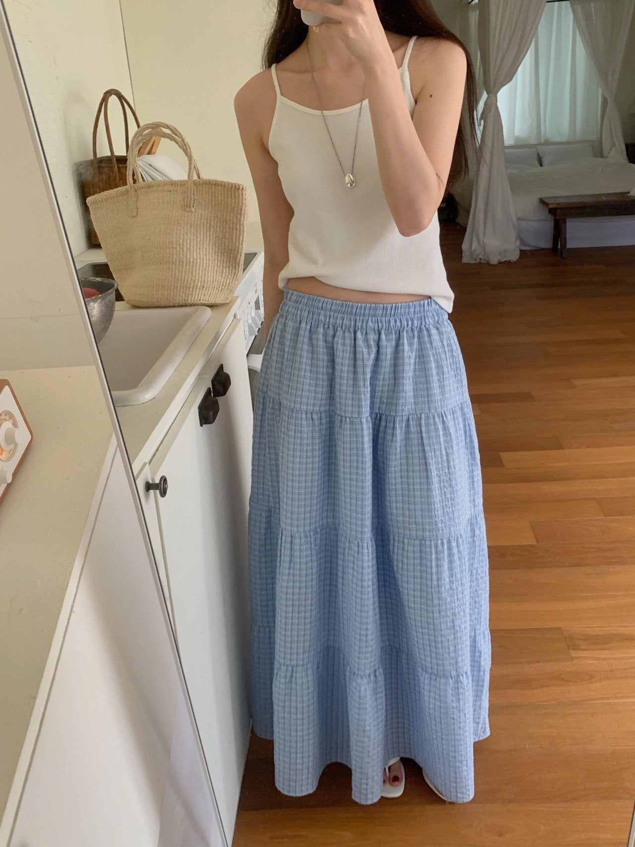 Rudy cheak skirt-2col