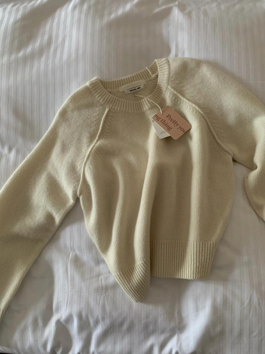 wool reglan knit-4col