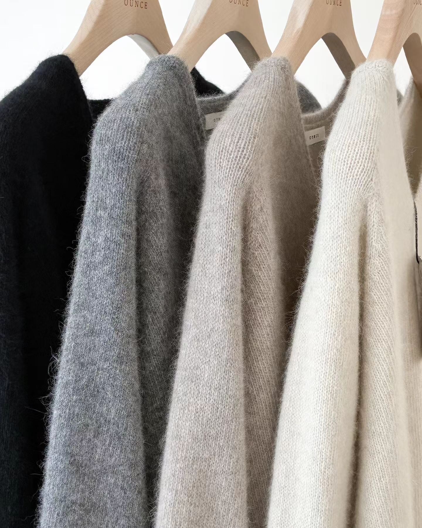 Ounce hairy raccoon v knit-4col