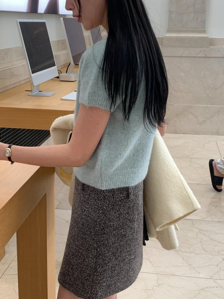 Haven wool skirt-2col