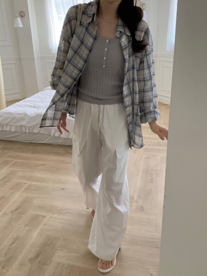 Touch cargo pants-2col