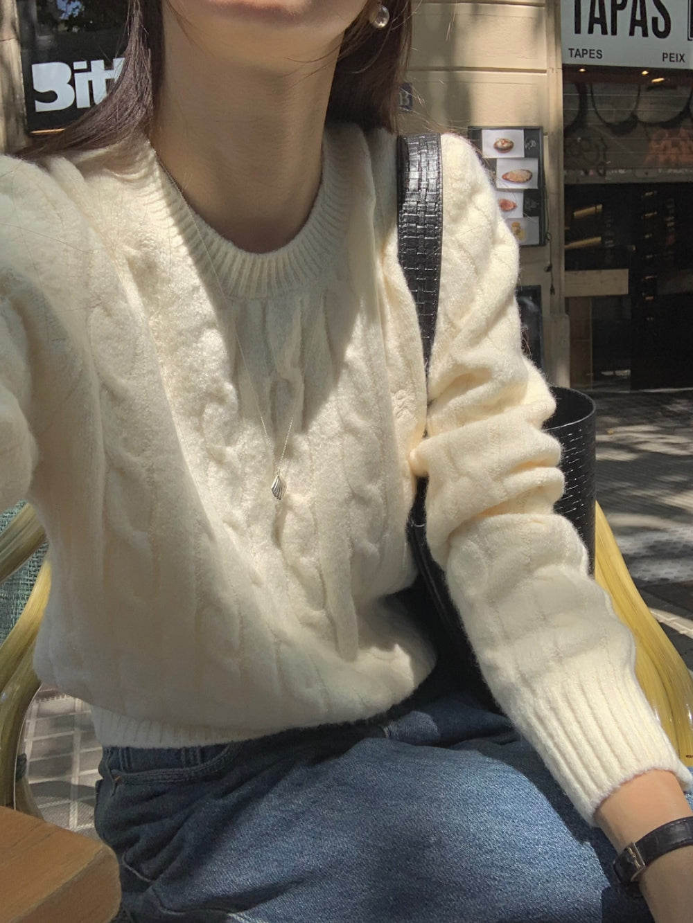 Weather twist knit-4col