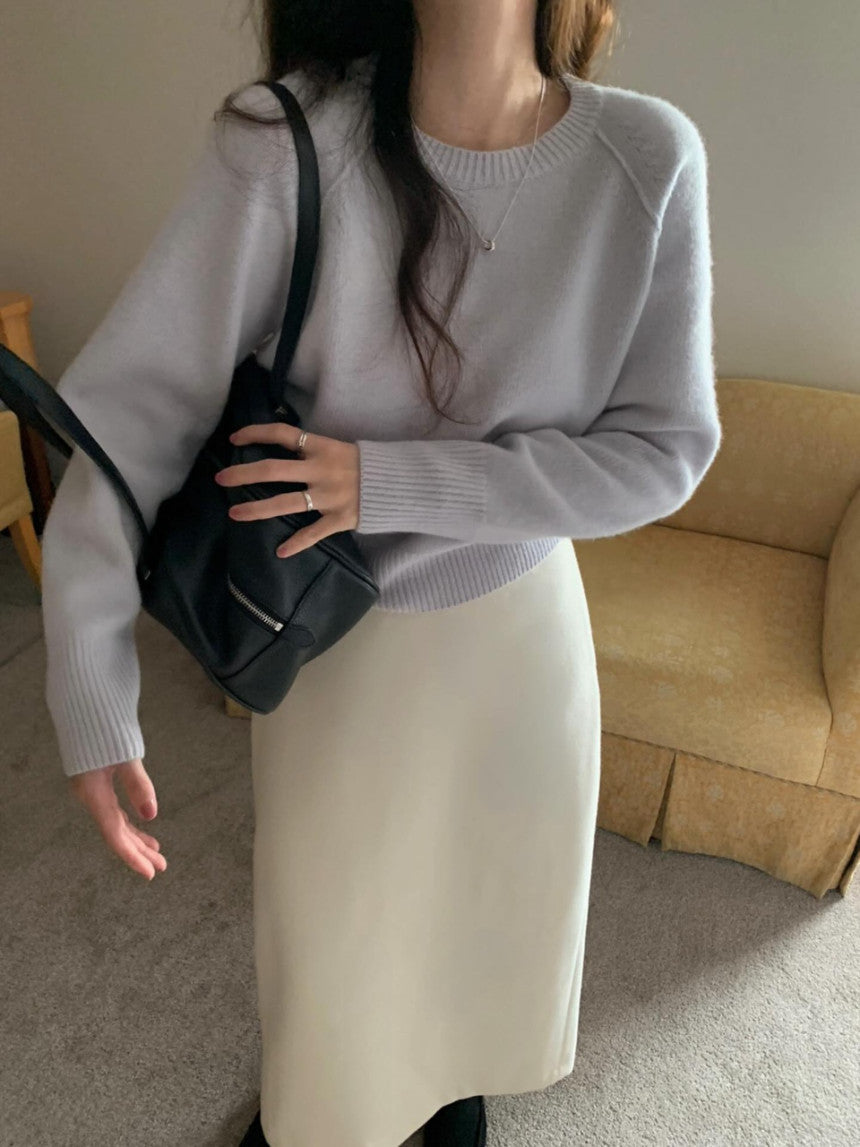 wool reglan knit-4col