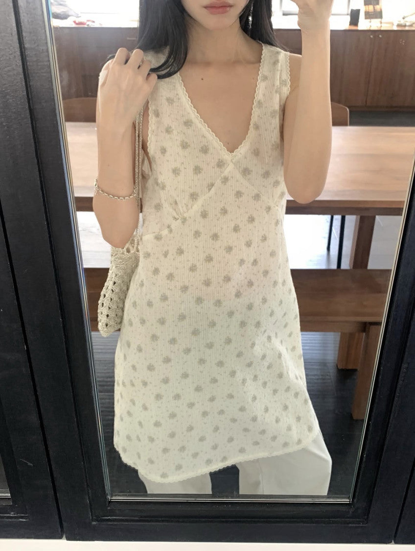 vintage flower onepiece