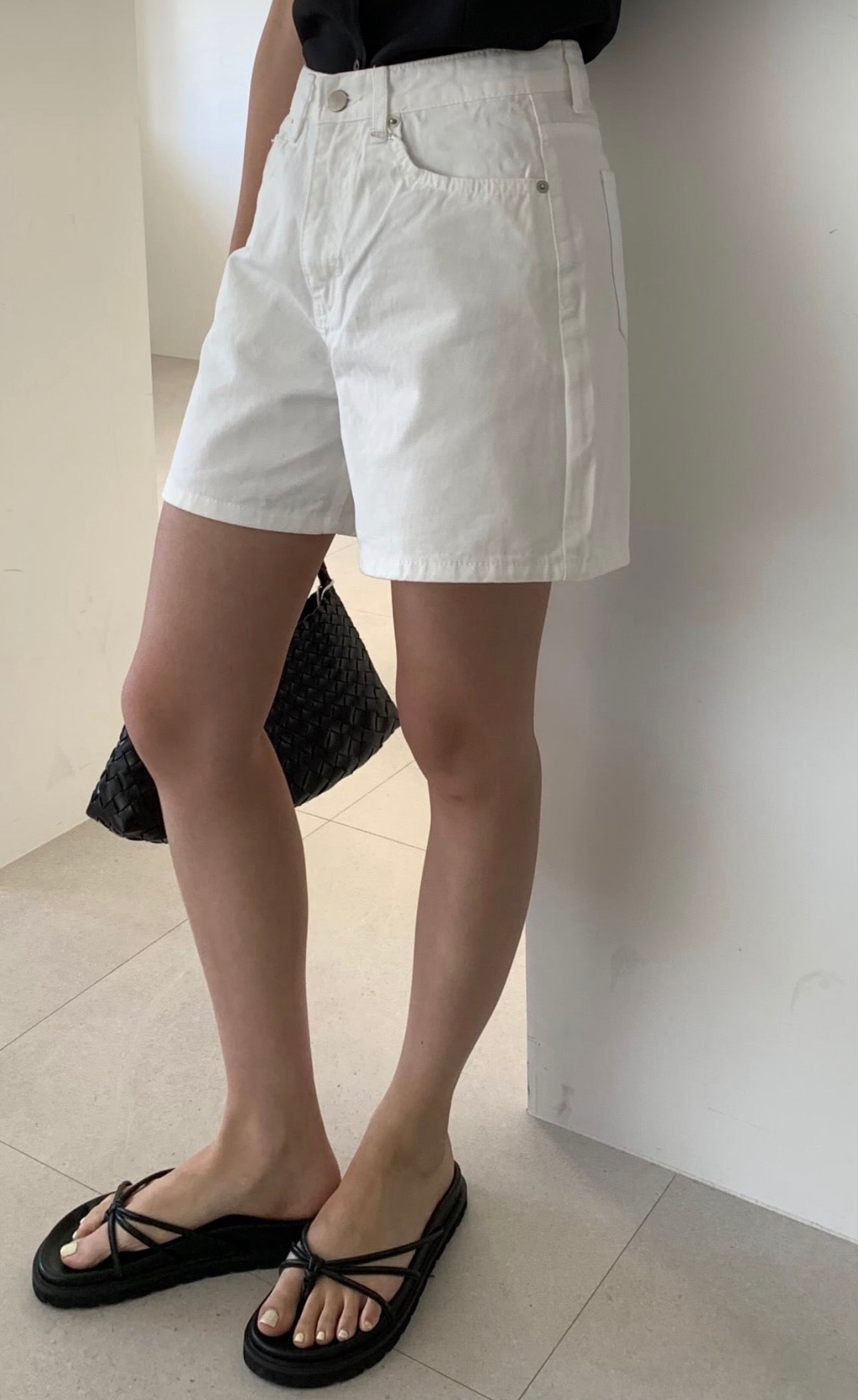 Millie cotton shorts-3col