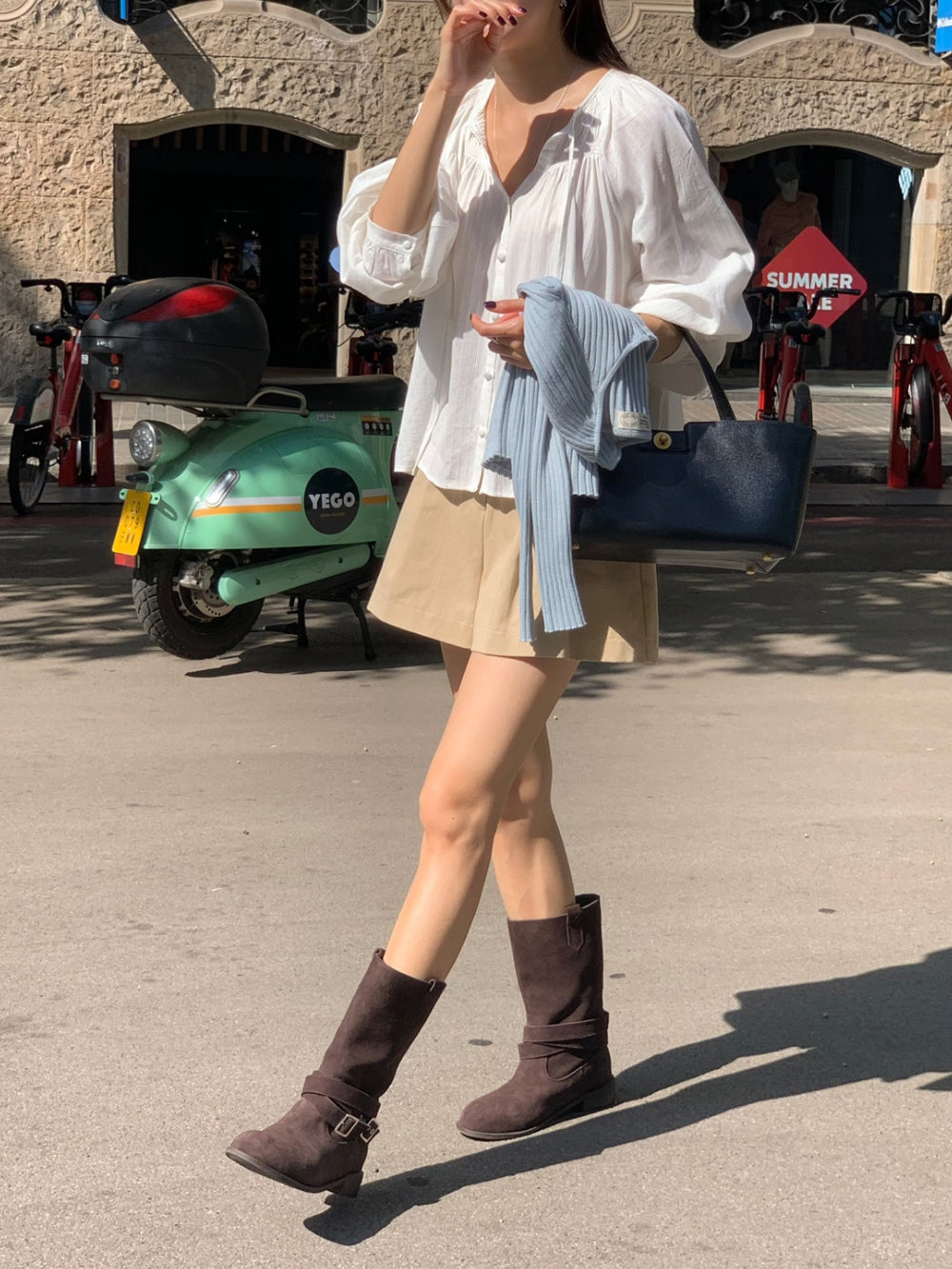 Smoke blouse