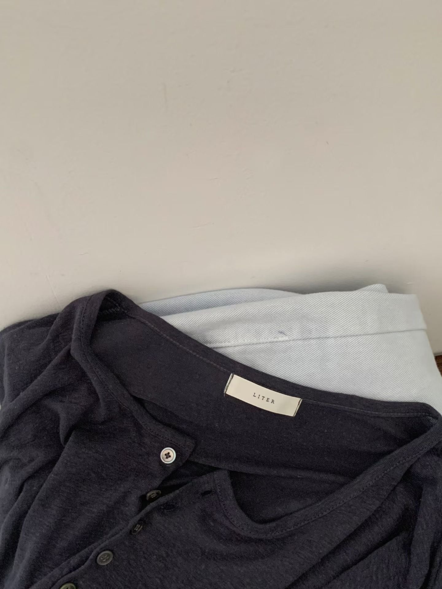 liter ocean linen boxy T-2col