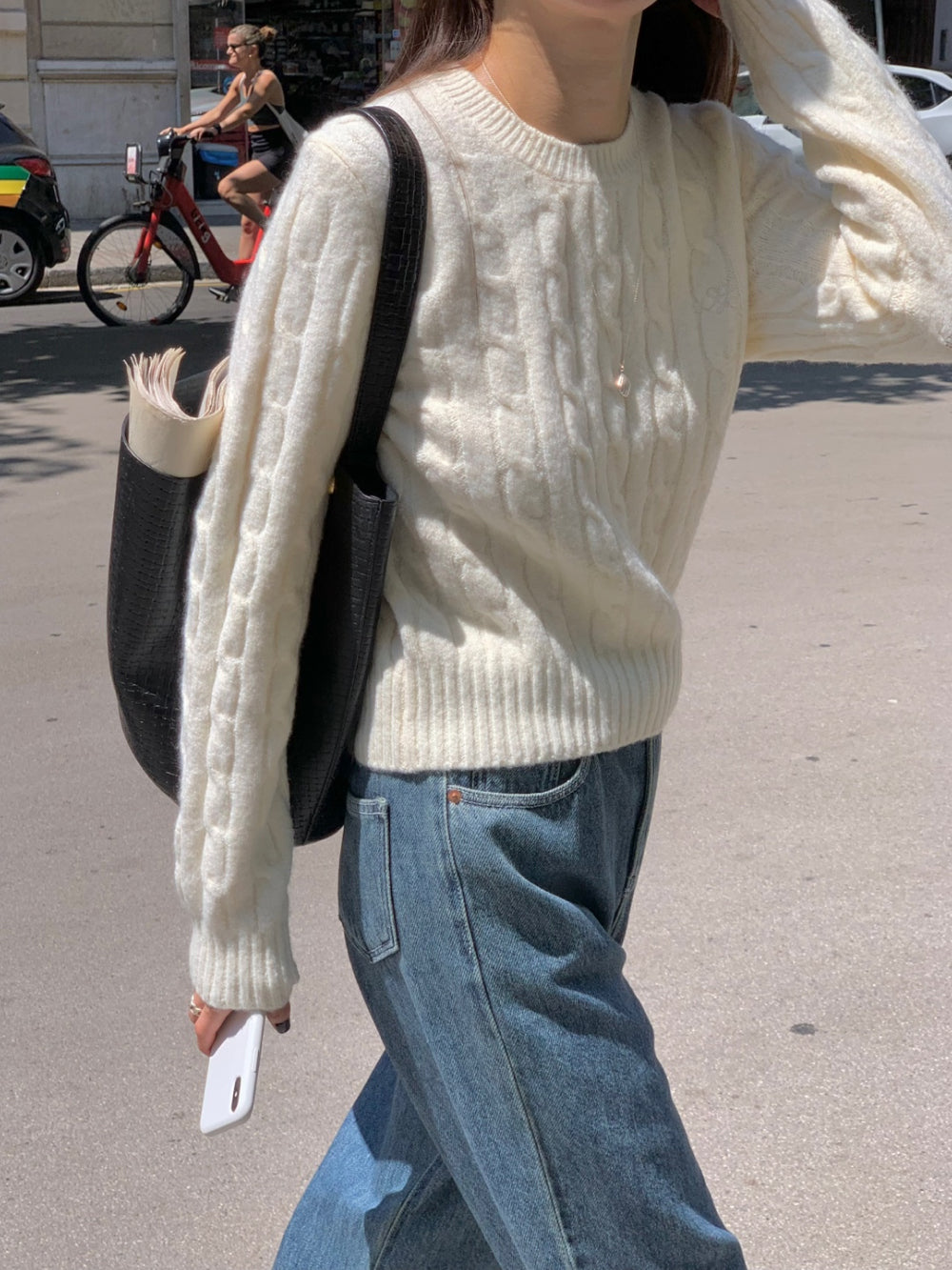 Weather twist knit-4col