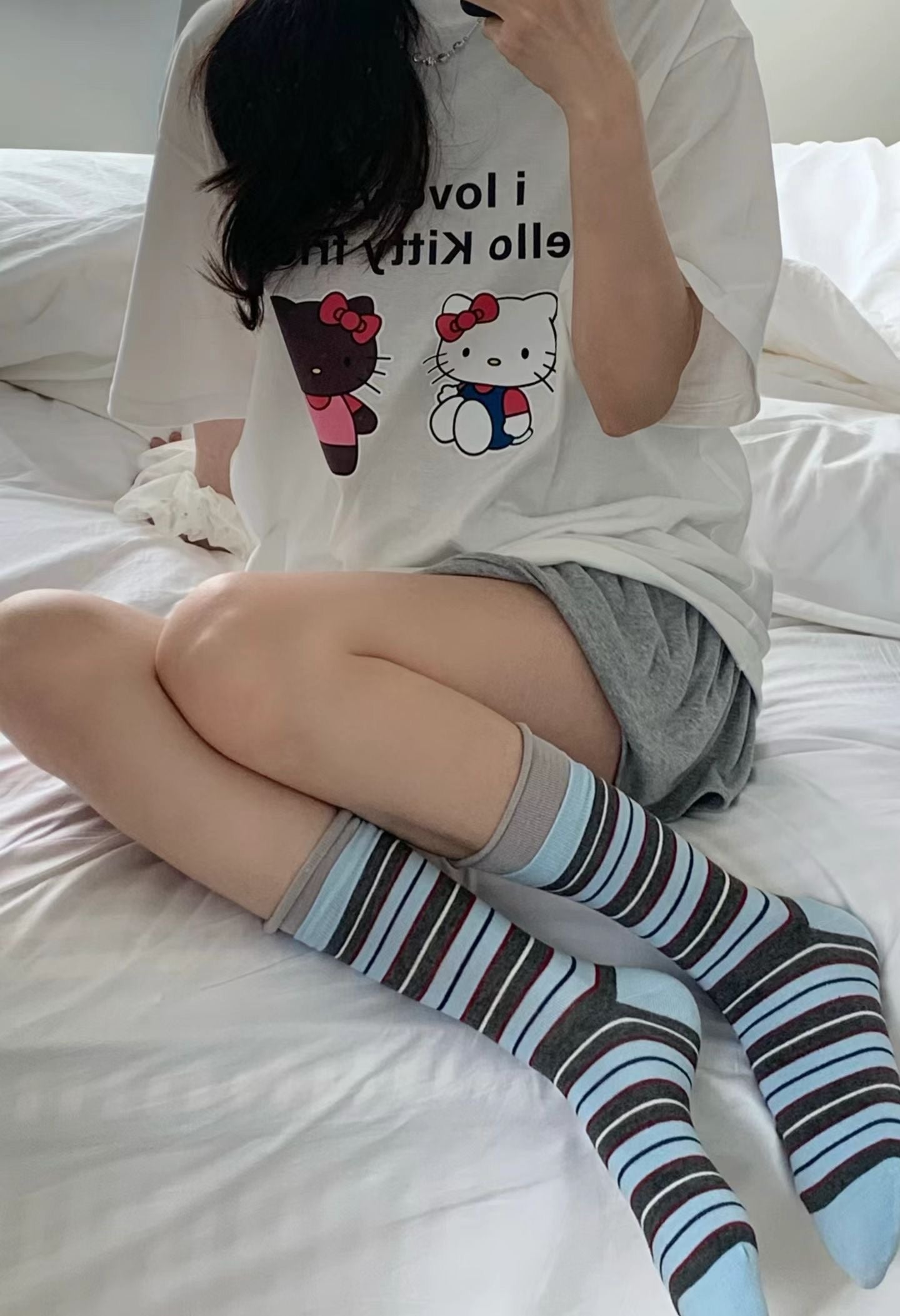 layered s.t socks