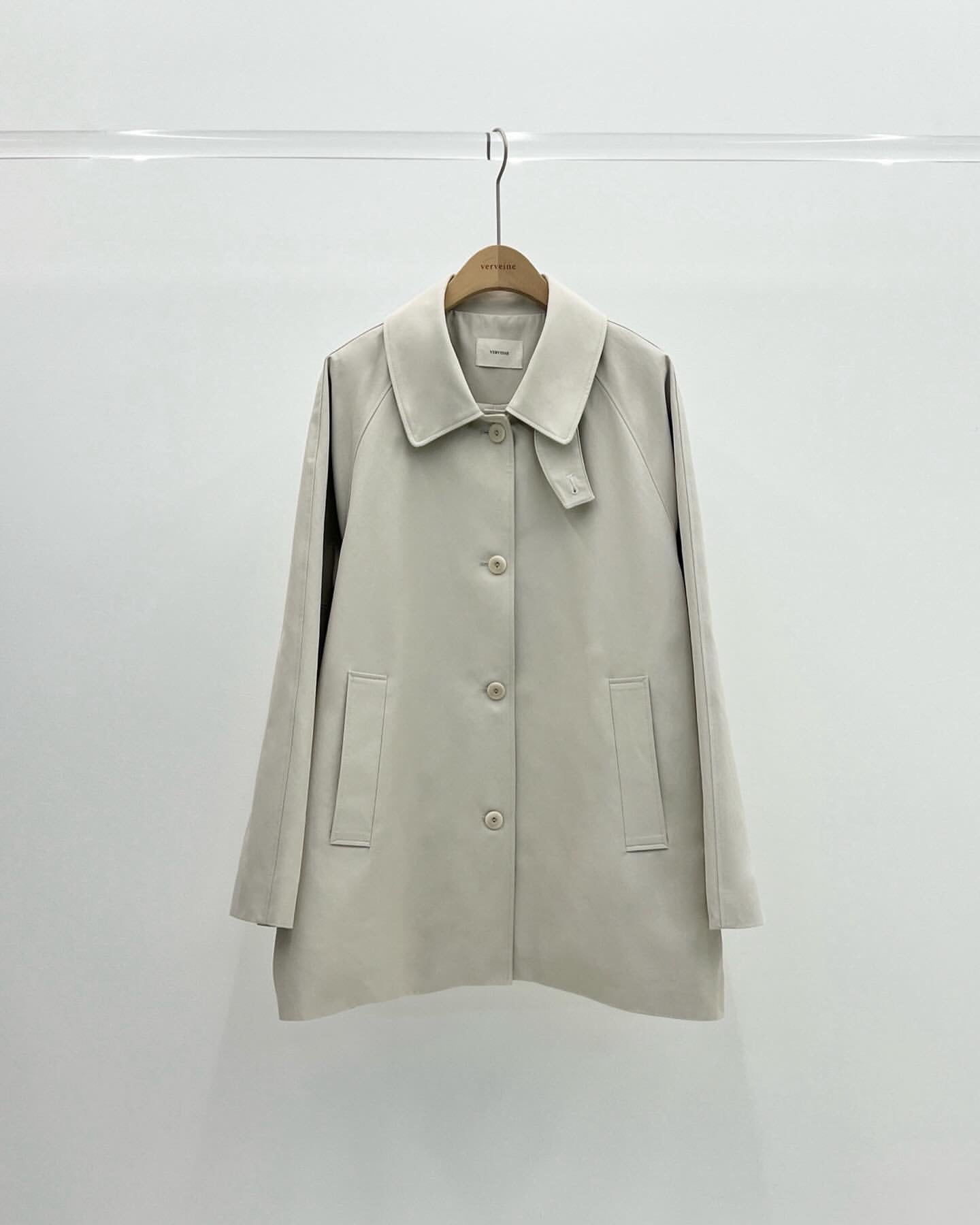 Bills half trench coat-2col