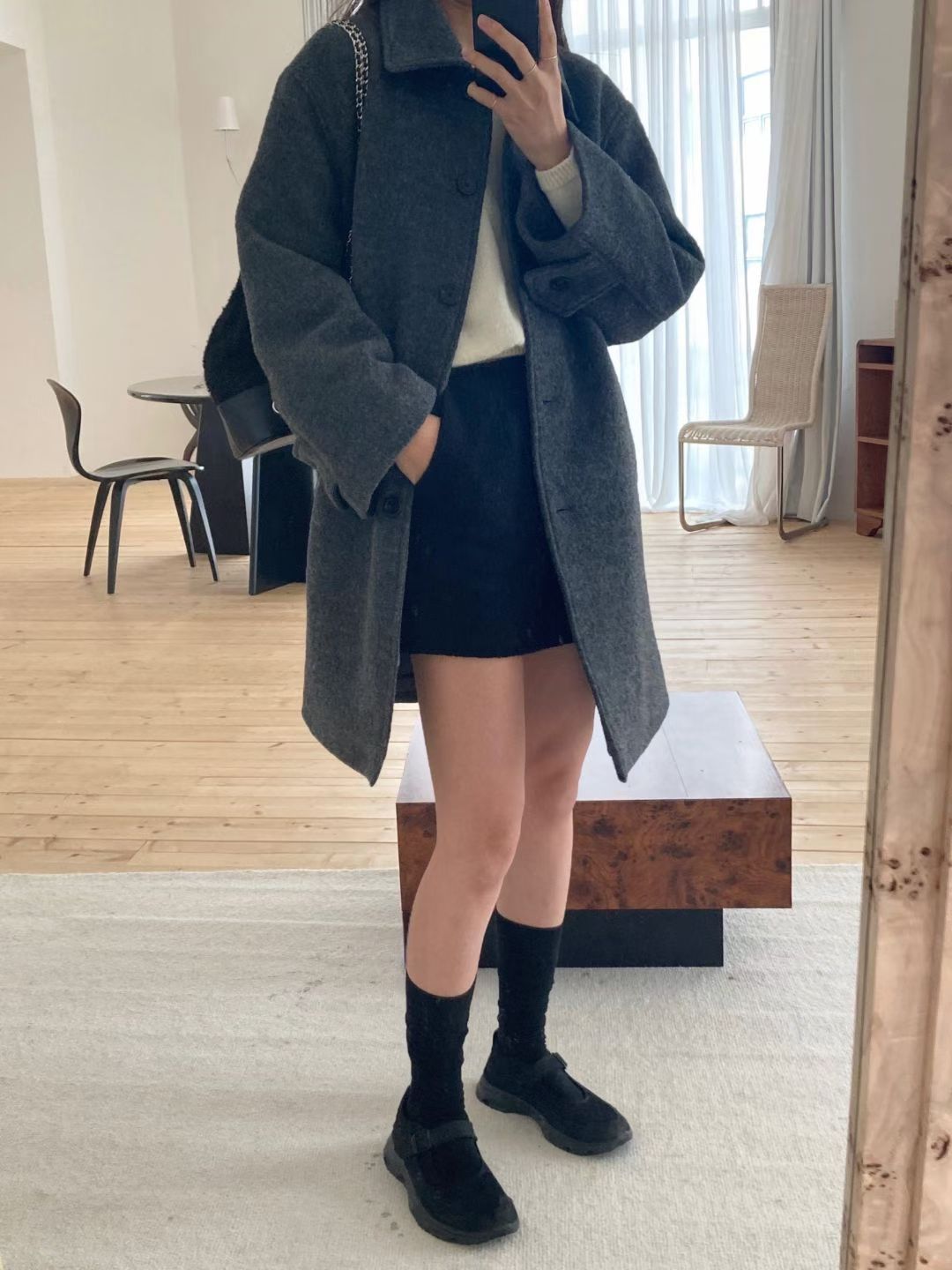 margaret wool coat-2col – LEDAY