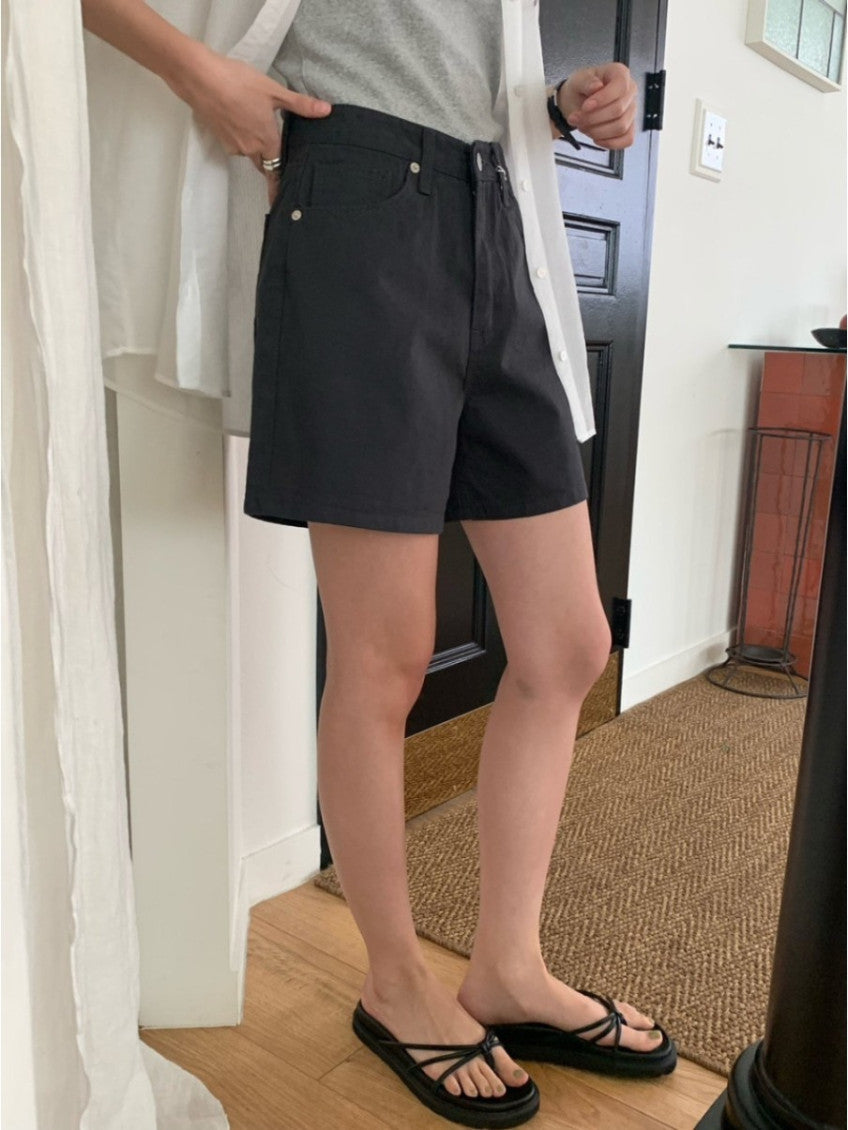 Millie cotton shorts-3col