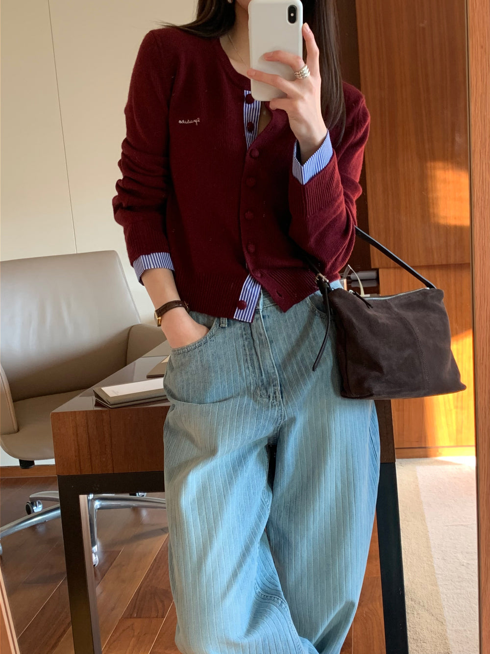 ami s.t cardigan-3col