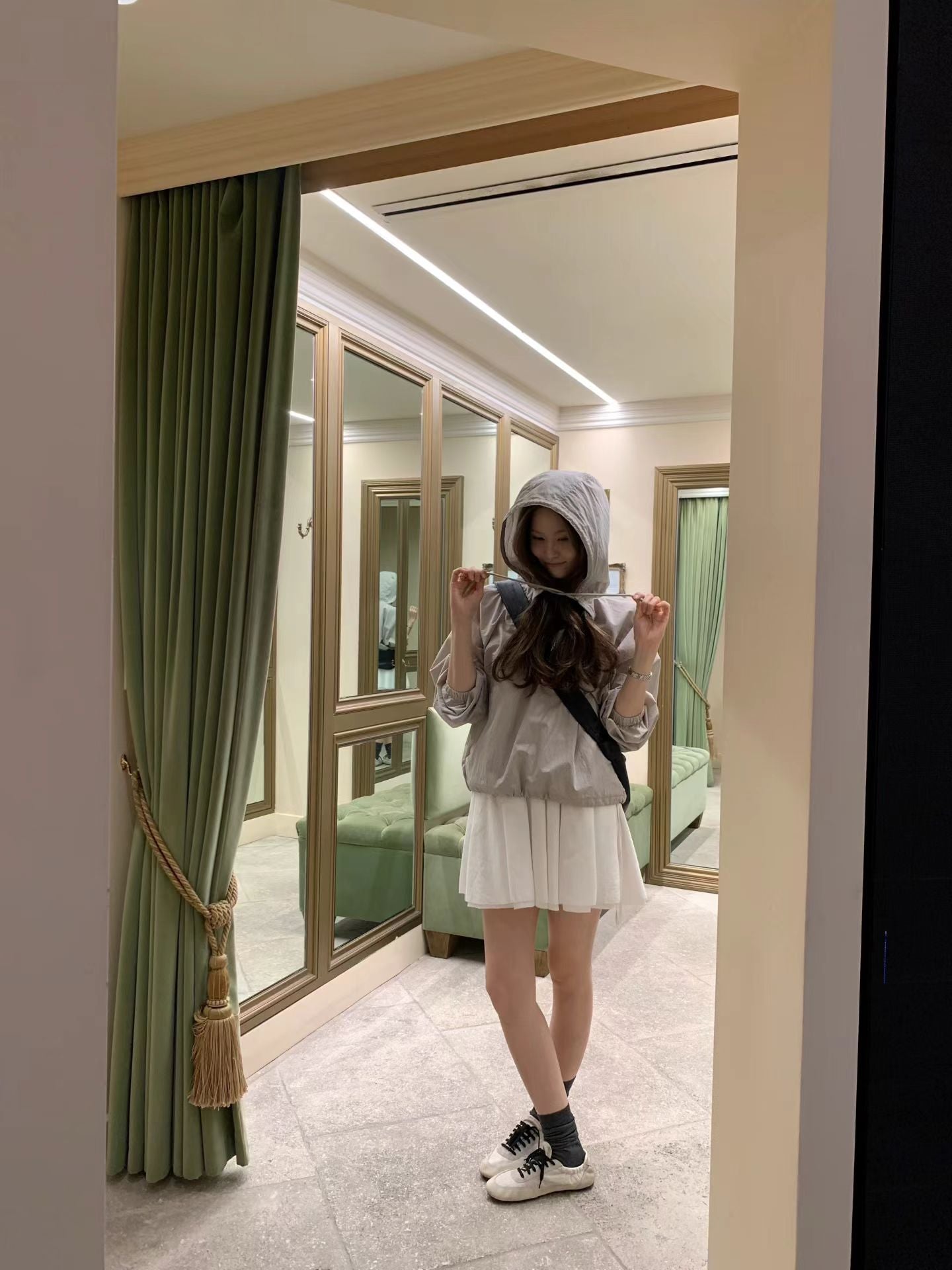 Ounce day hood anorak jumper-3col