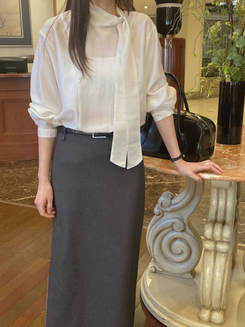 ar tie blouse-2col