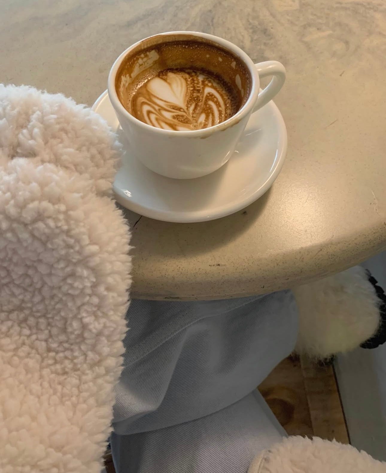 liter teddy searing fleece jumper-2col