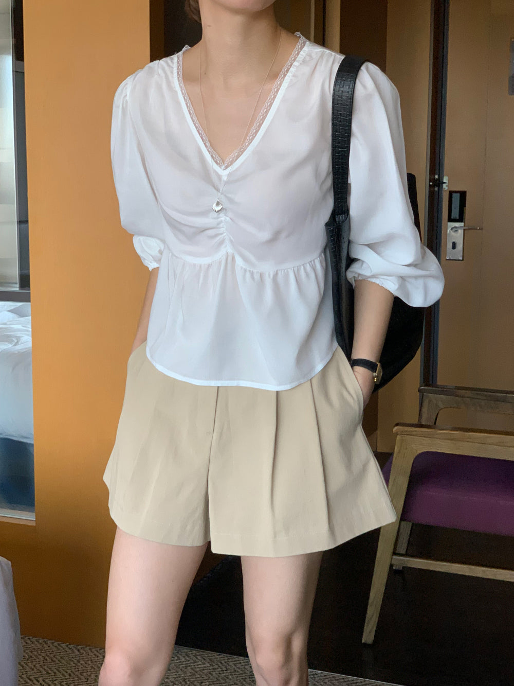 Dive blouse-2col