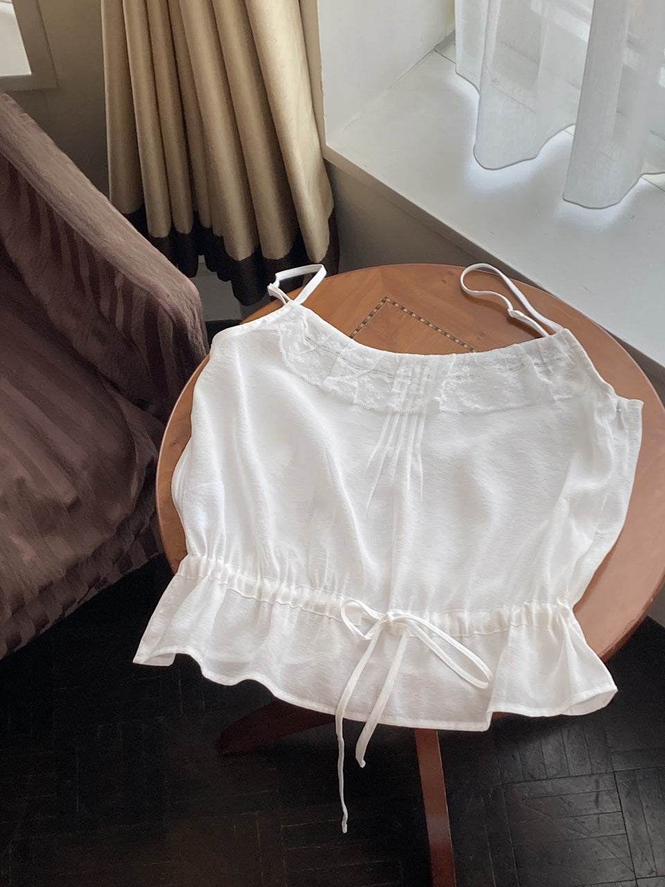 ales pintuck blouse-2col