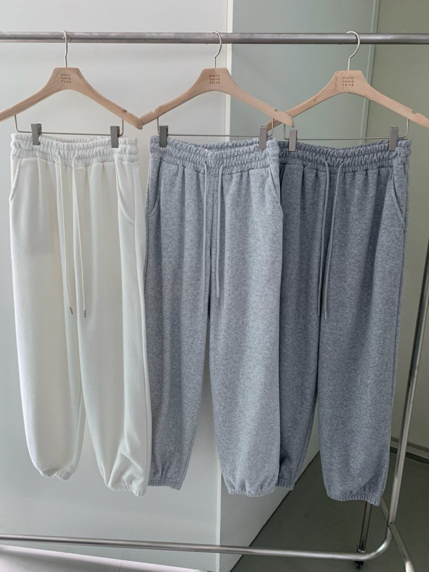 Sell fleece jogger pants-3col