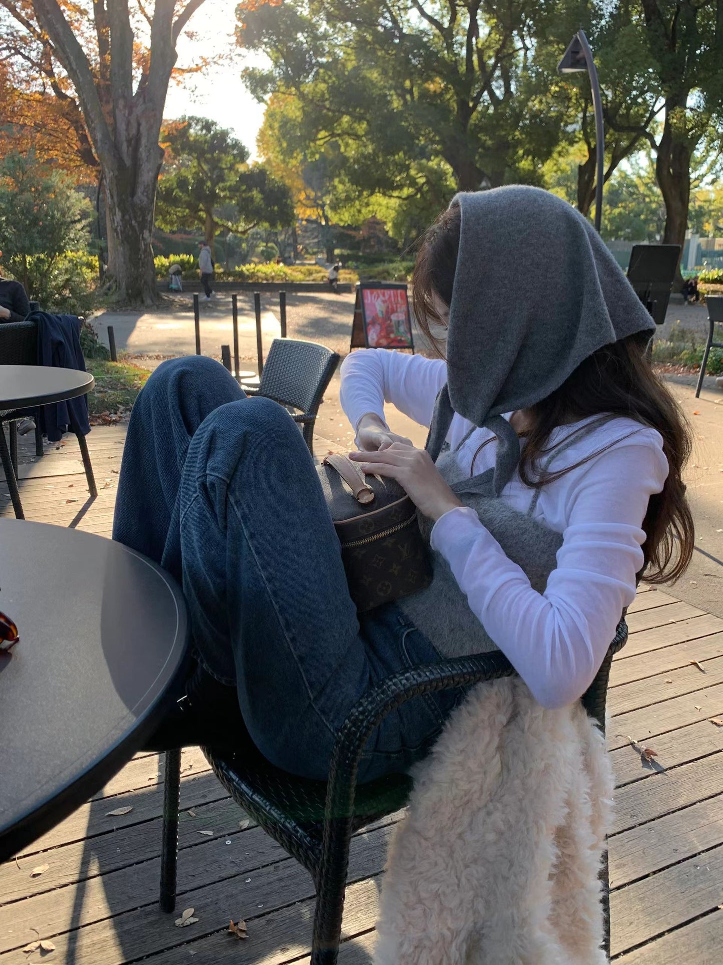 Ounce hairly alpaca bustier-2col