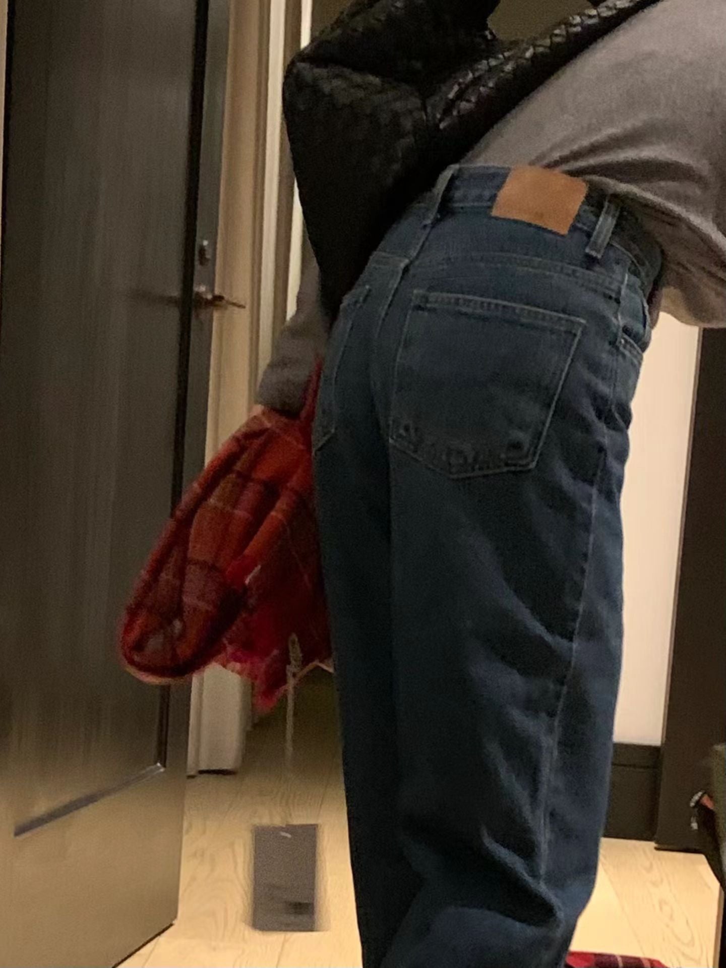 Ounce bow deep blue denim