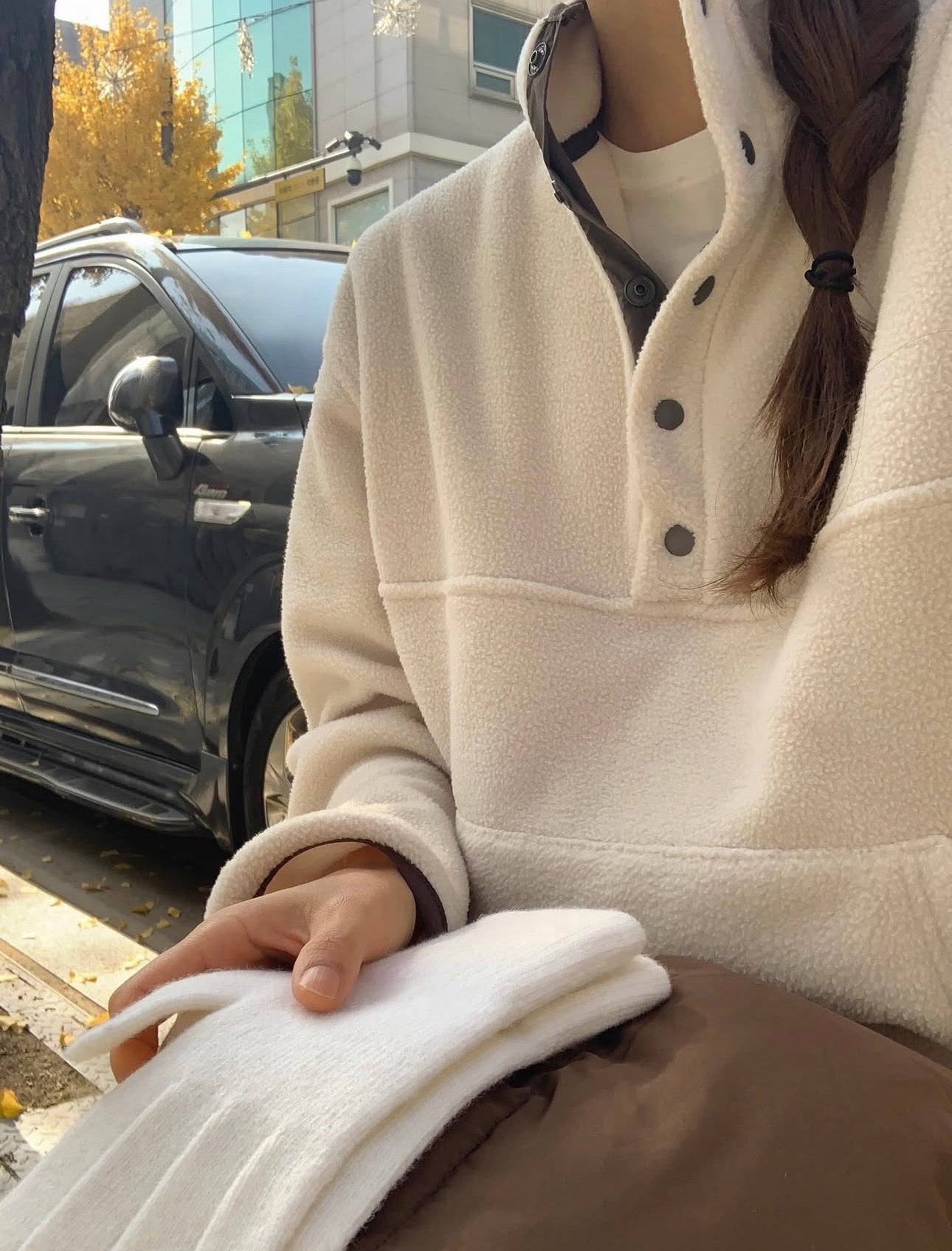 liter snow fleece high neck MTM-3col