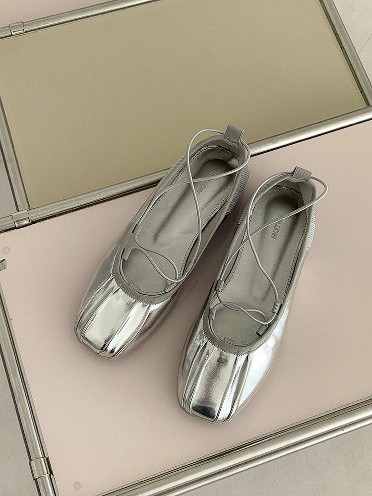 Glam lace flat