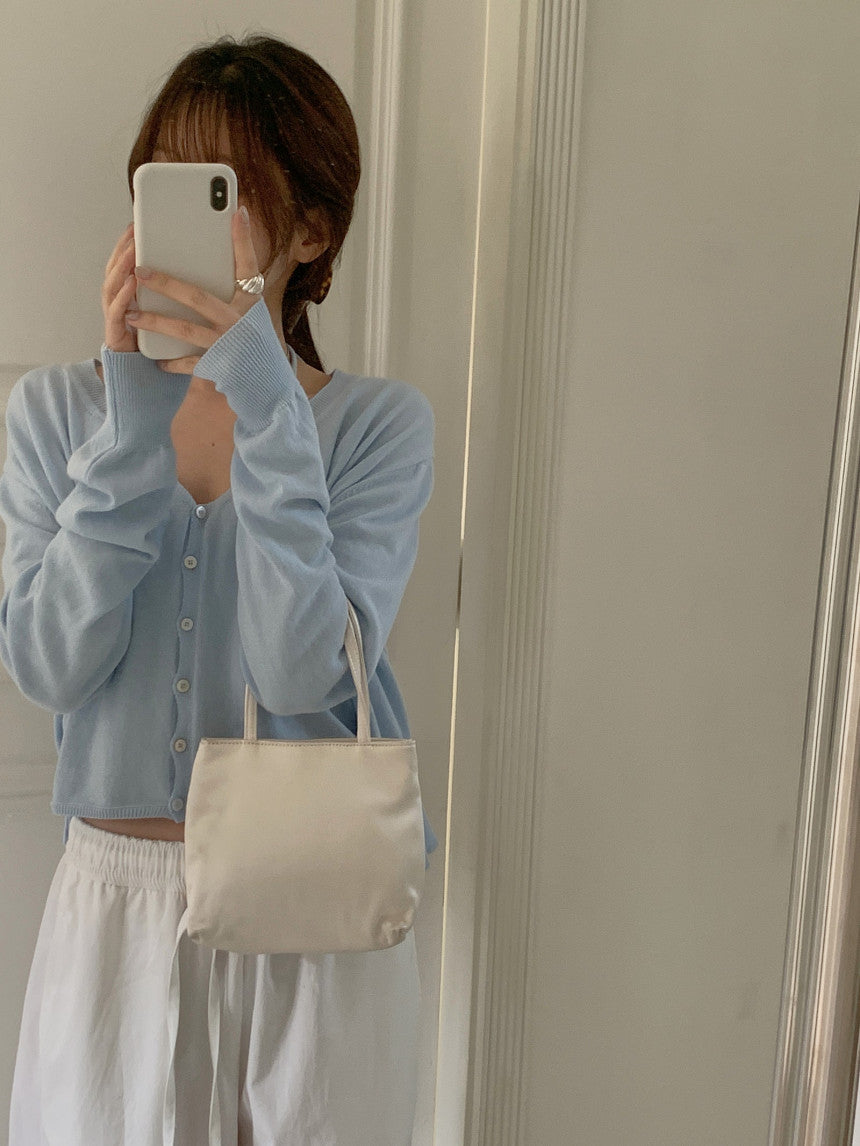 basic halter sleeveless-5col