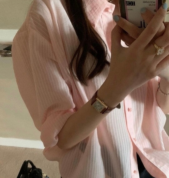 Paul stripe shirt-3col
