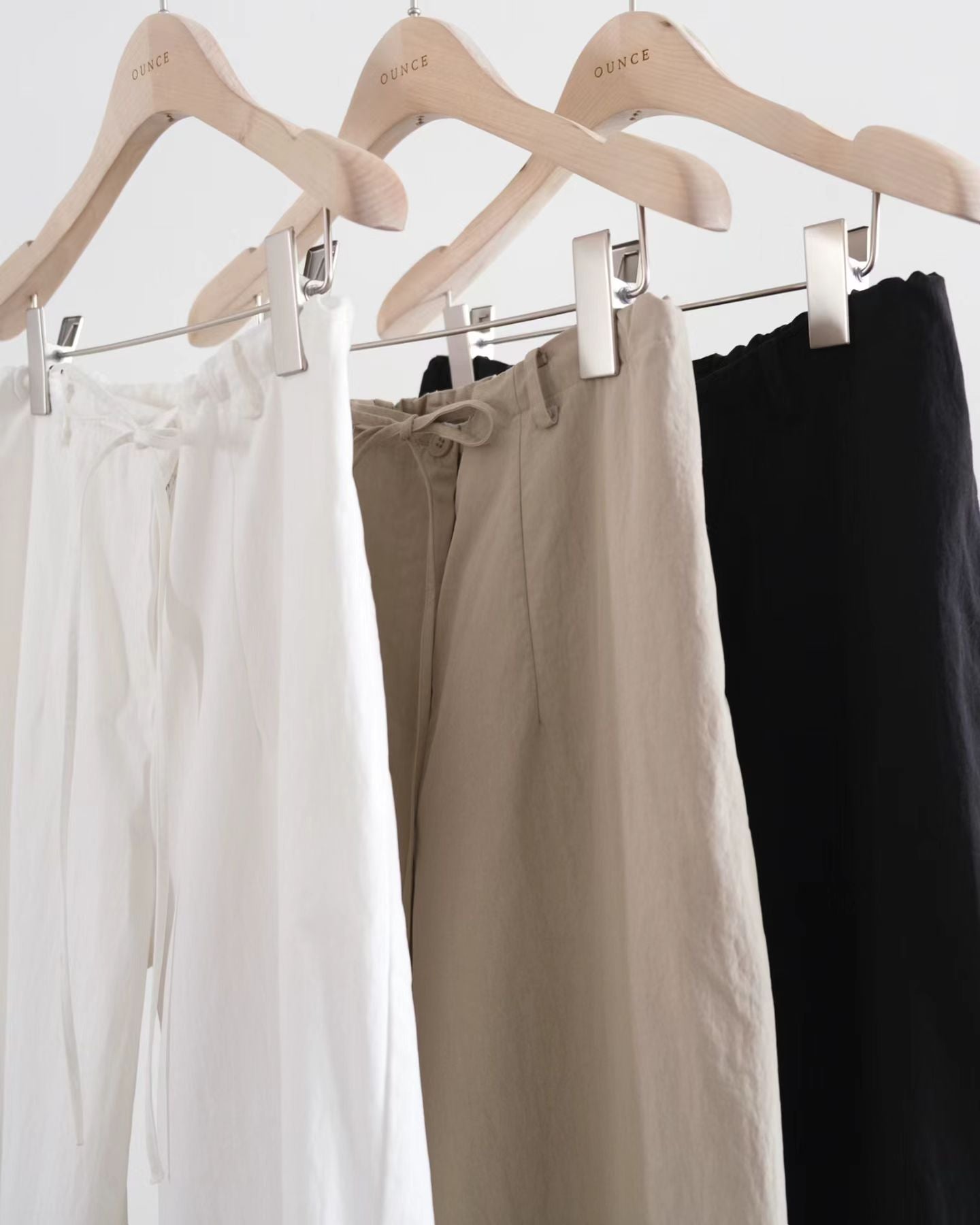 Ounce code string pants-3col