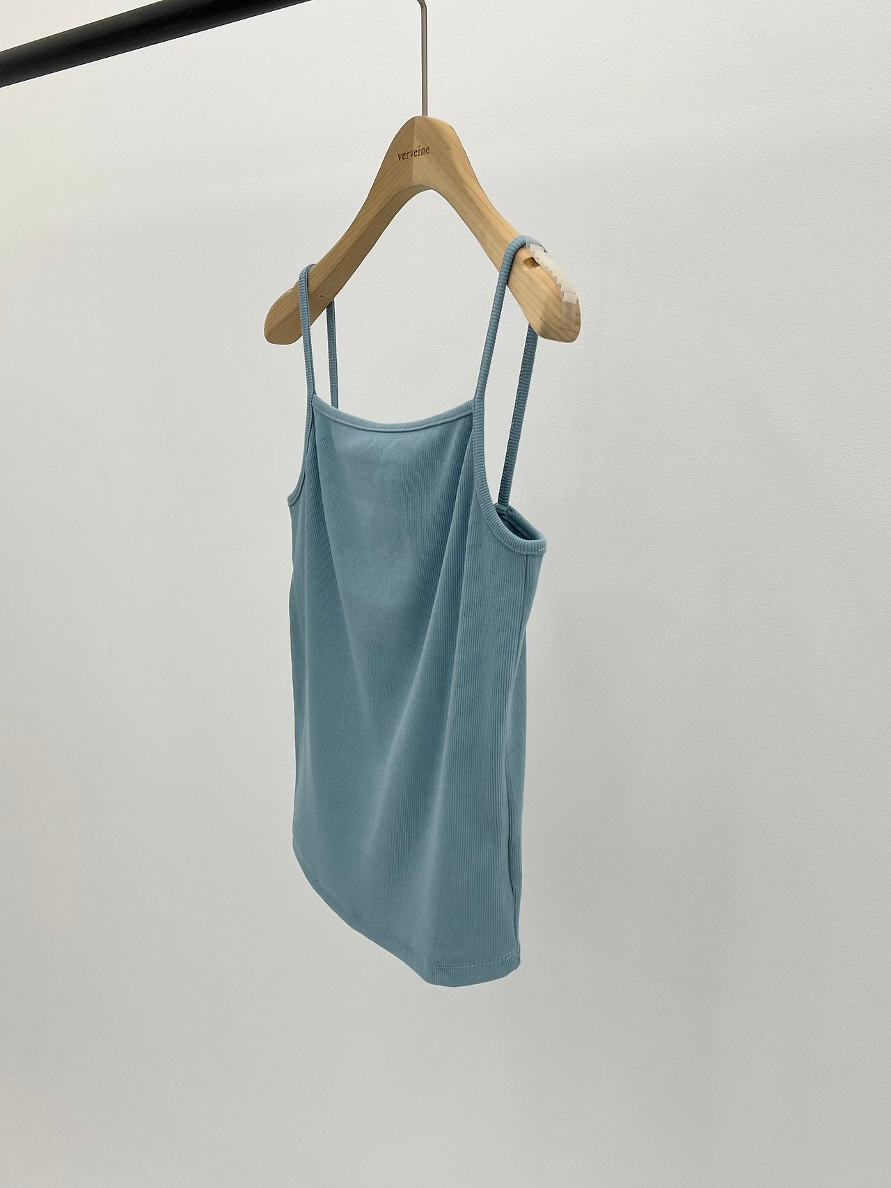 Elier square neck strap sleeveless-4col