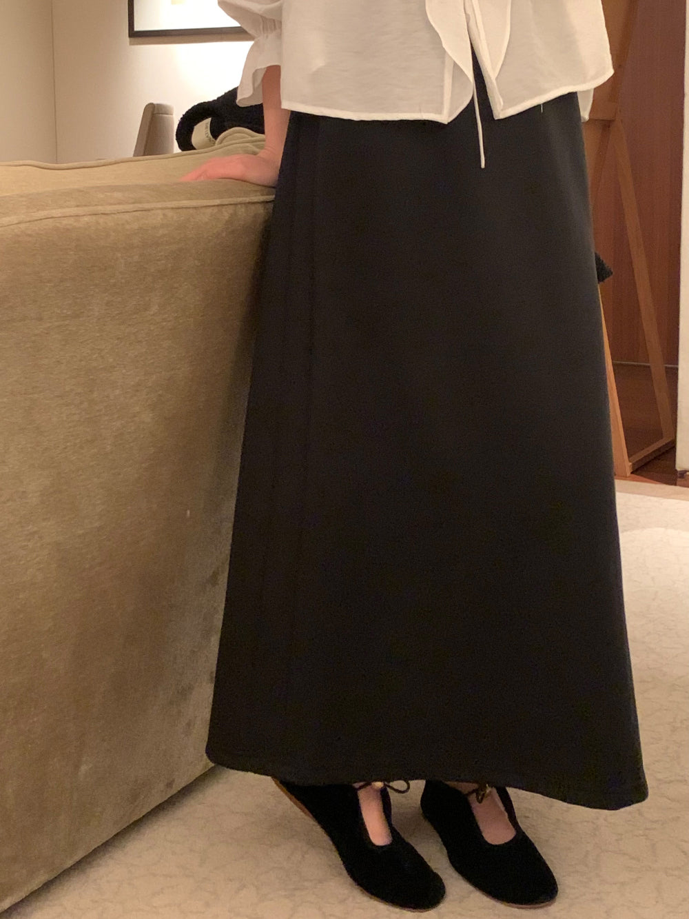 Macaron banding skirt-4col