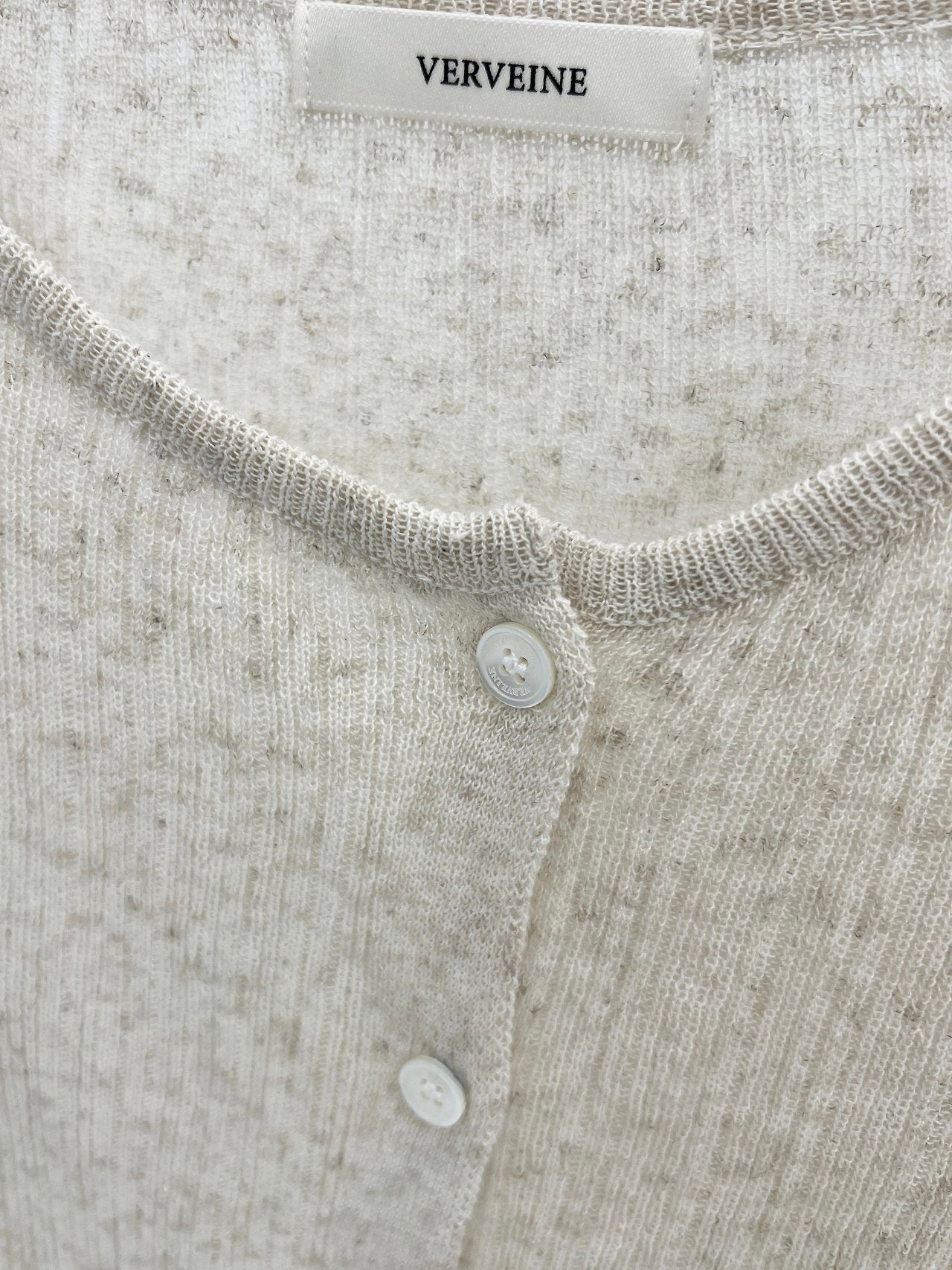Flex ribbed round cardigan-3col