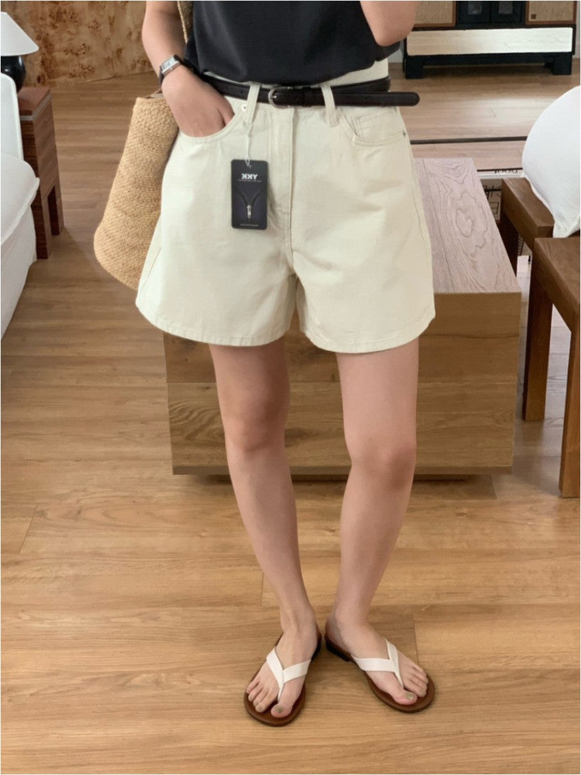 Millie cotton shorts-3col