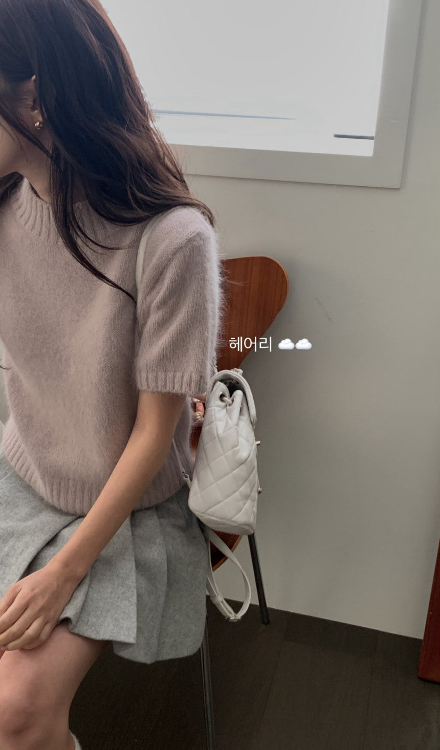 Angora half knit-4col