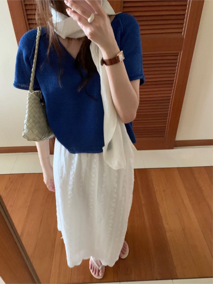 mare flower skirt