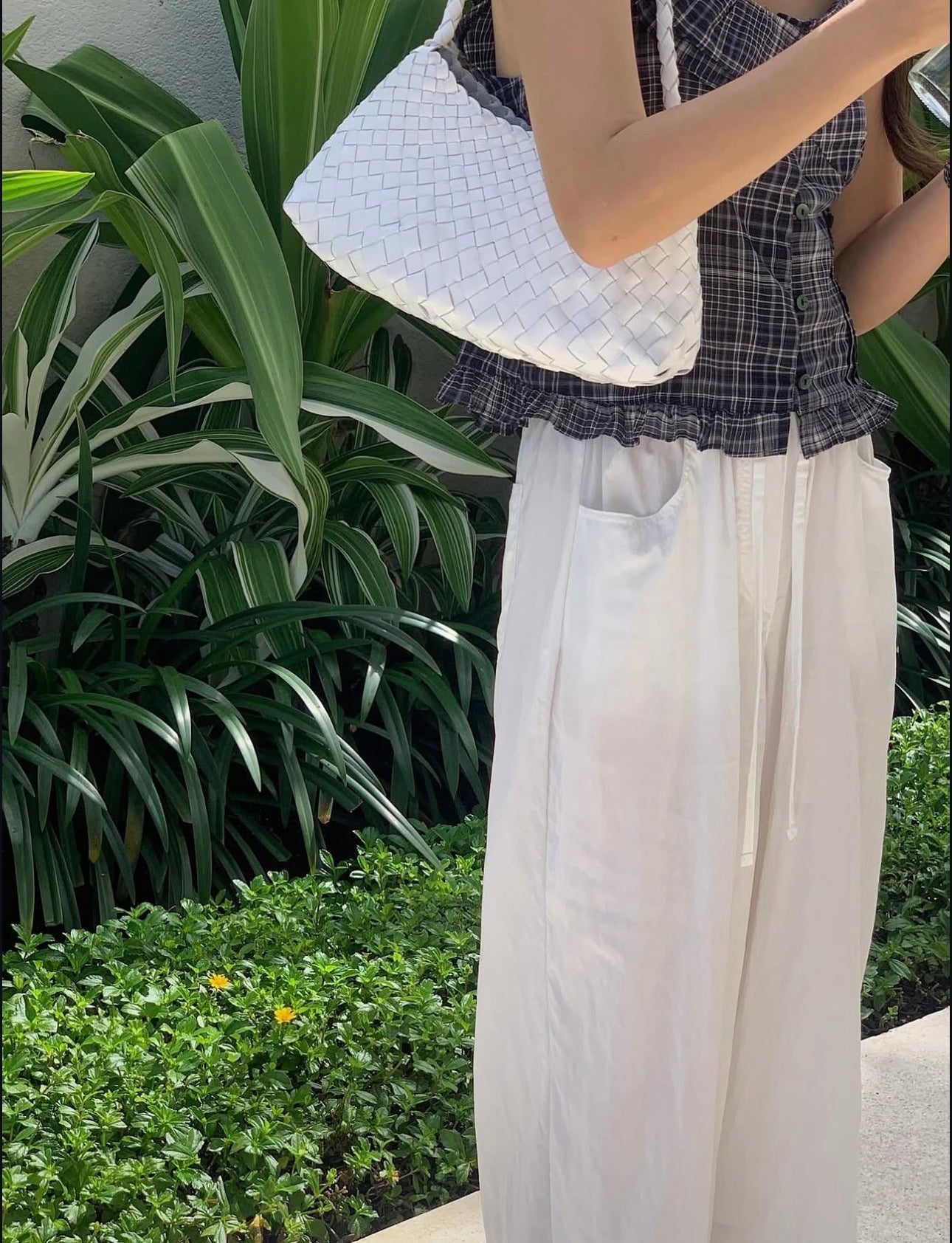 liter blusher nylon pants-3col