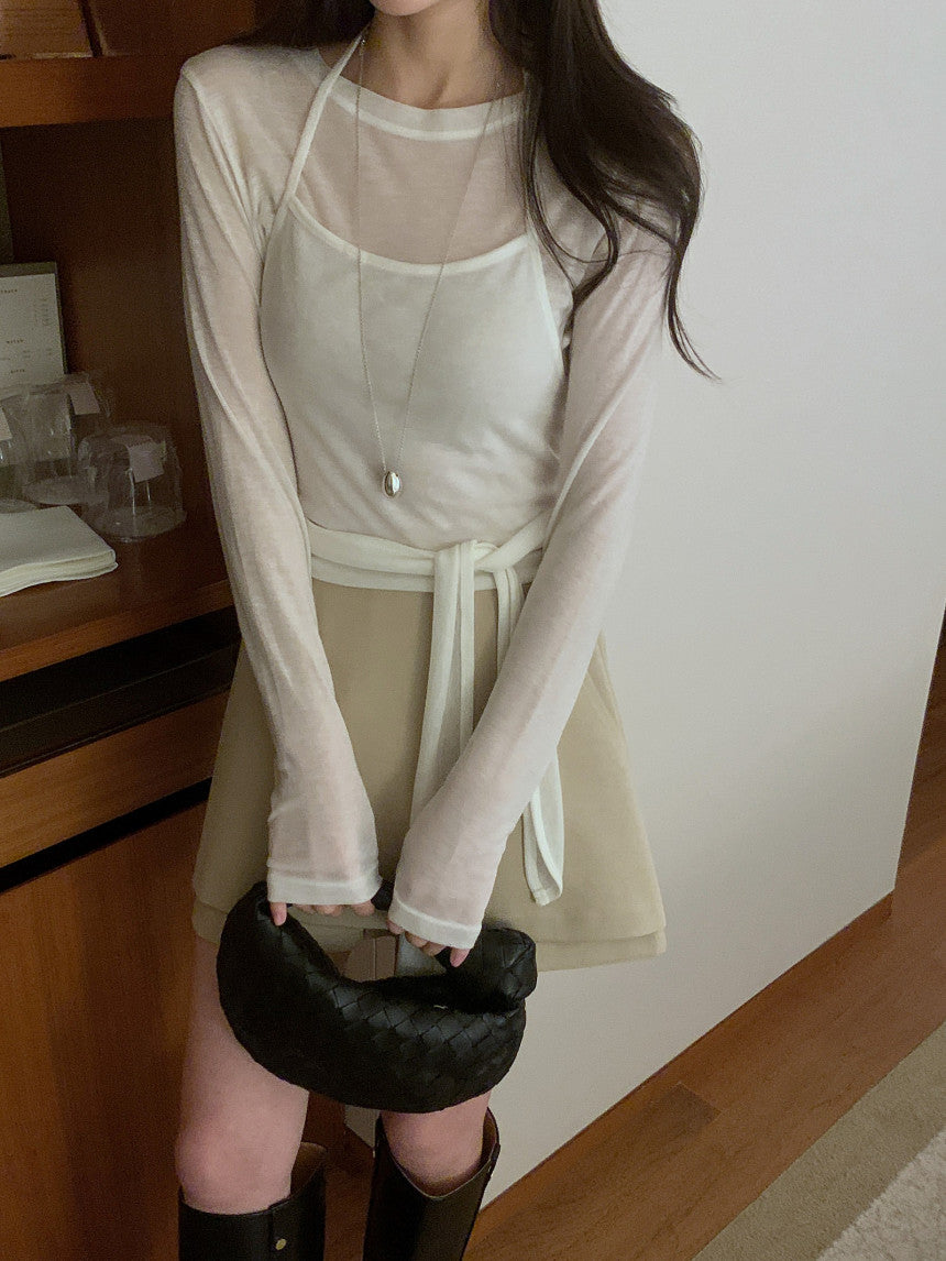 Curi skirt pants-2col