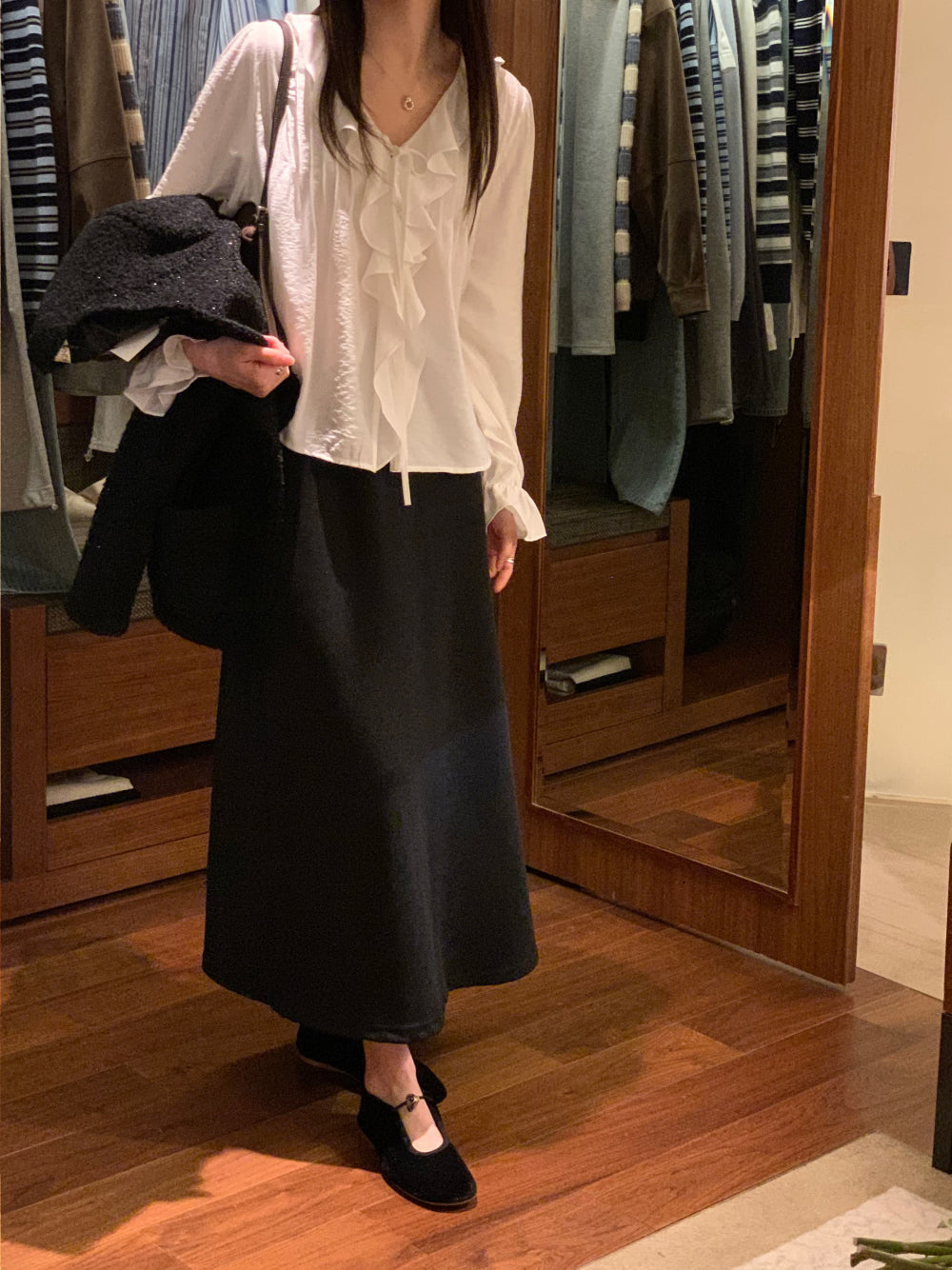 Macaron banding skirt-4col