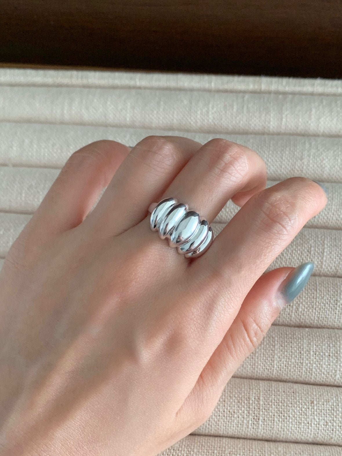 Pumpkin open ring